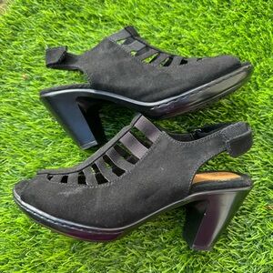 Euro Soft By Sofft Elegant Black Women's Heels Size 6.5